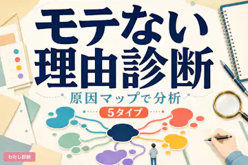 【モテない理由診断】あなたがモテない本当の理由をテスト！