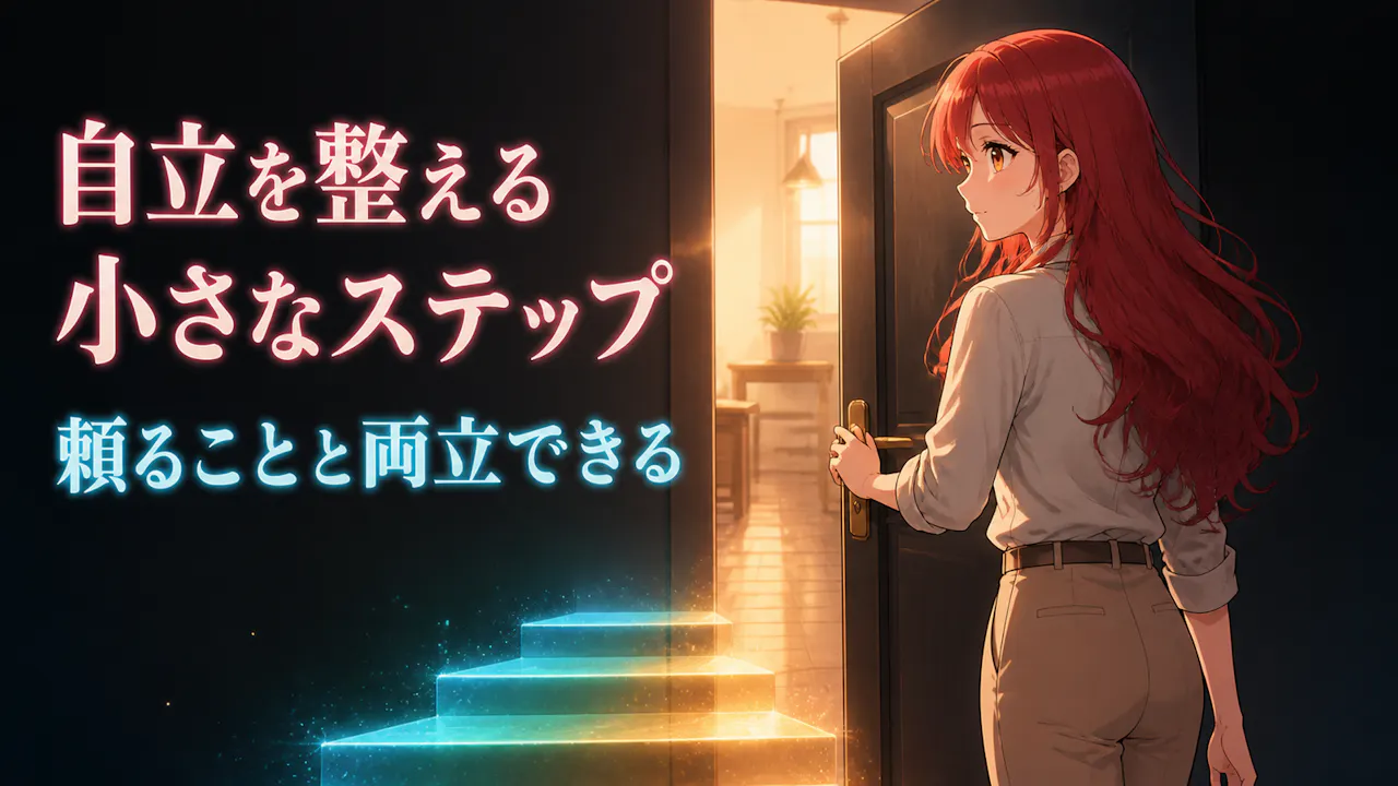 自立を整える小さなステップ