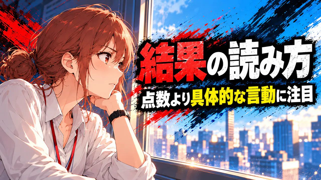 ハラスメント度の結果をどう読む？