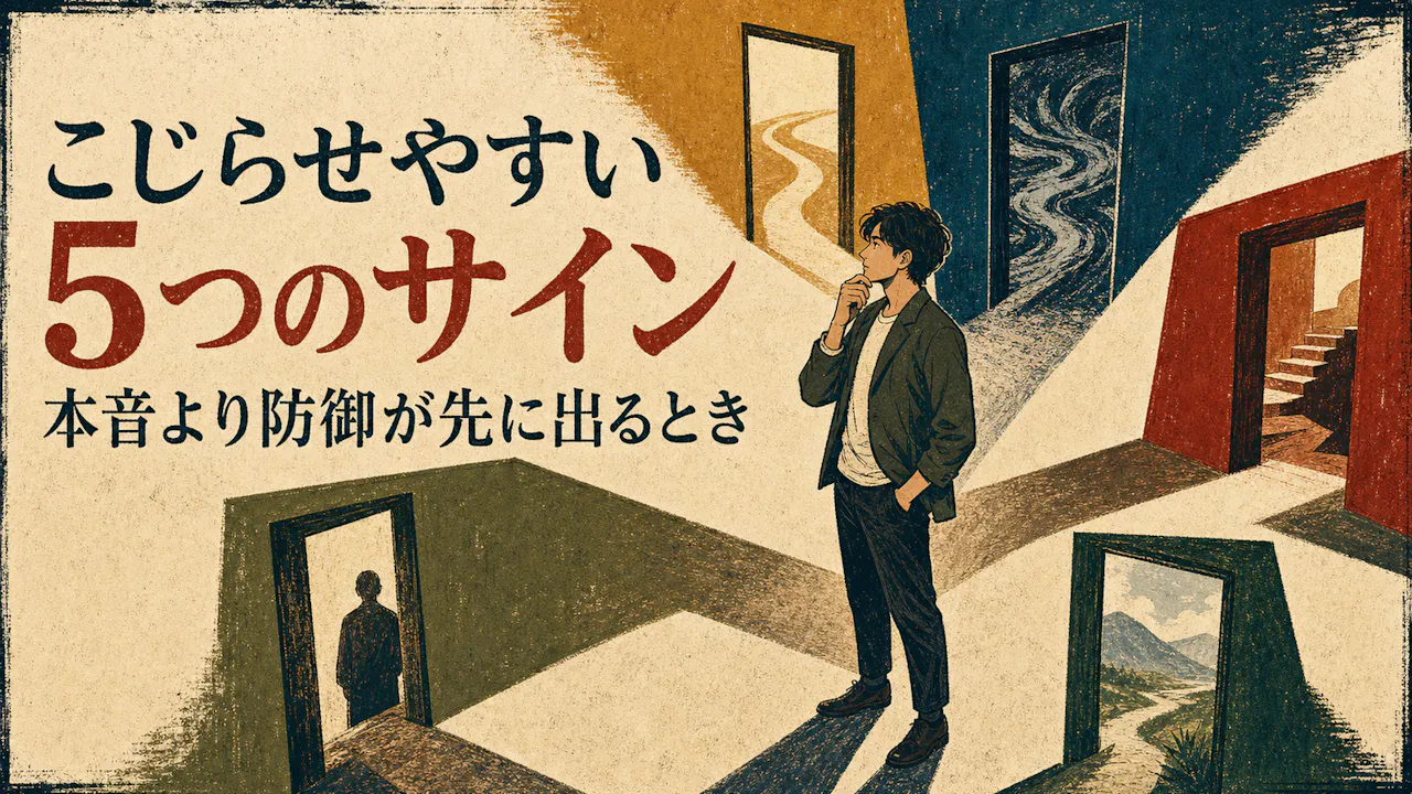恋愛をこじらせやすい5つのサイン