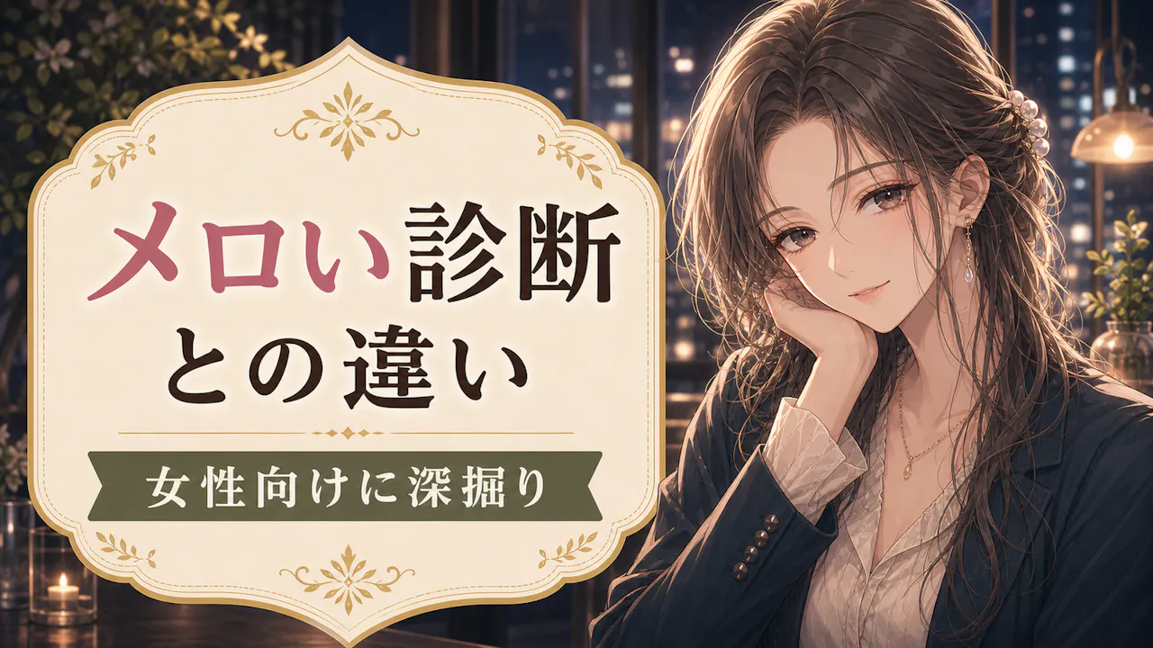 メロい診断との違い