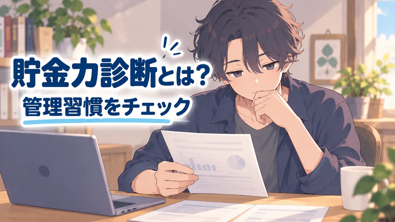 貯金力診断とは？