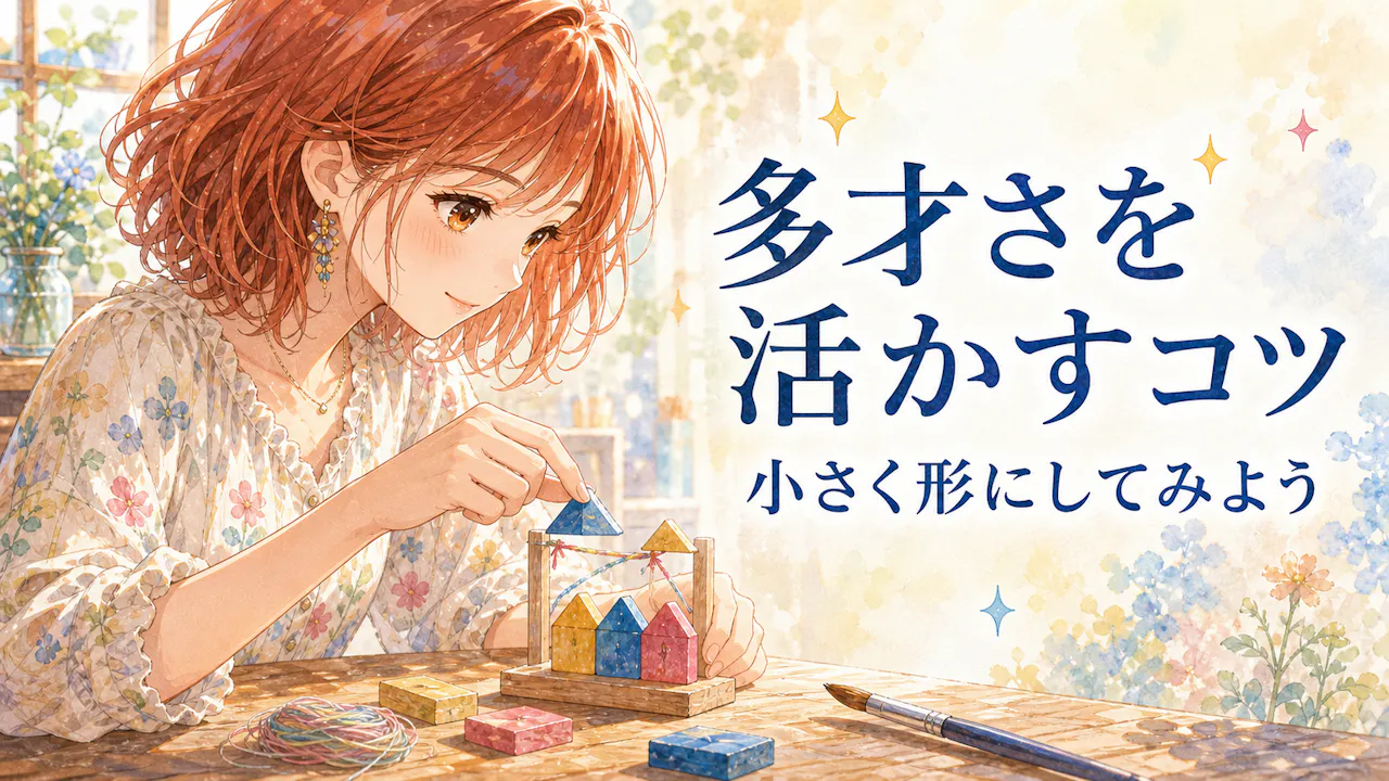 多才さを日常で活かす3つのコツ