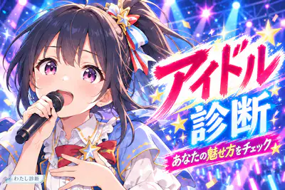【アイドル診断】あなたのアイドル度は？魅せ方を10問でチェック