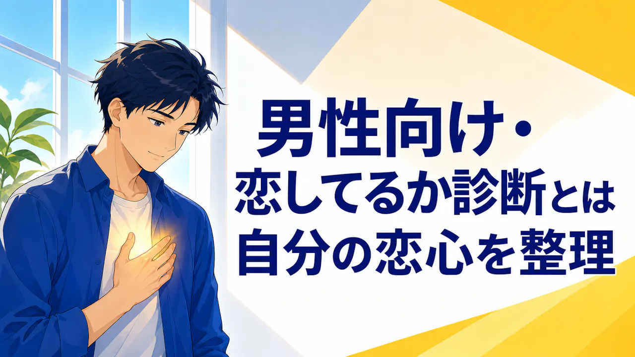 男性向け・恋してるか診断とは？