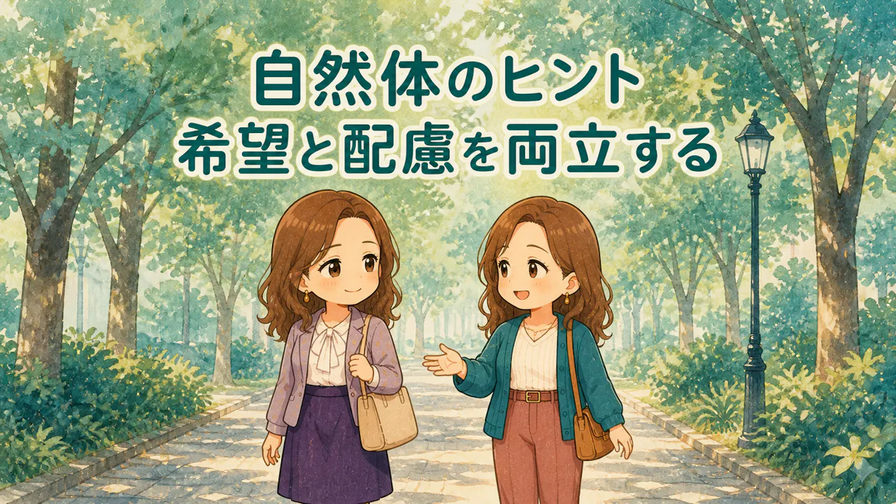 自然体でいるために大切なこと