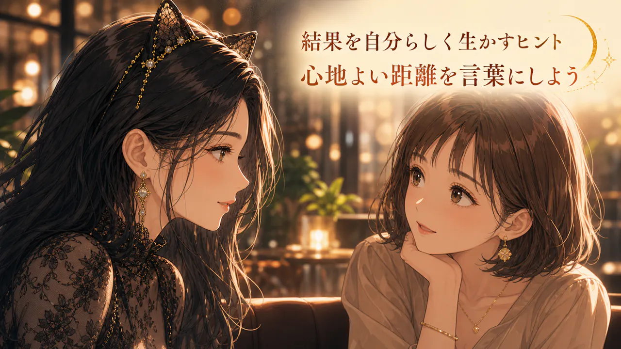 猫系女子度の結果を自分らしく生かすには