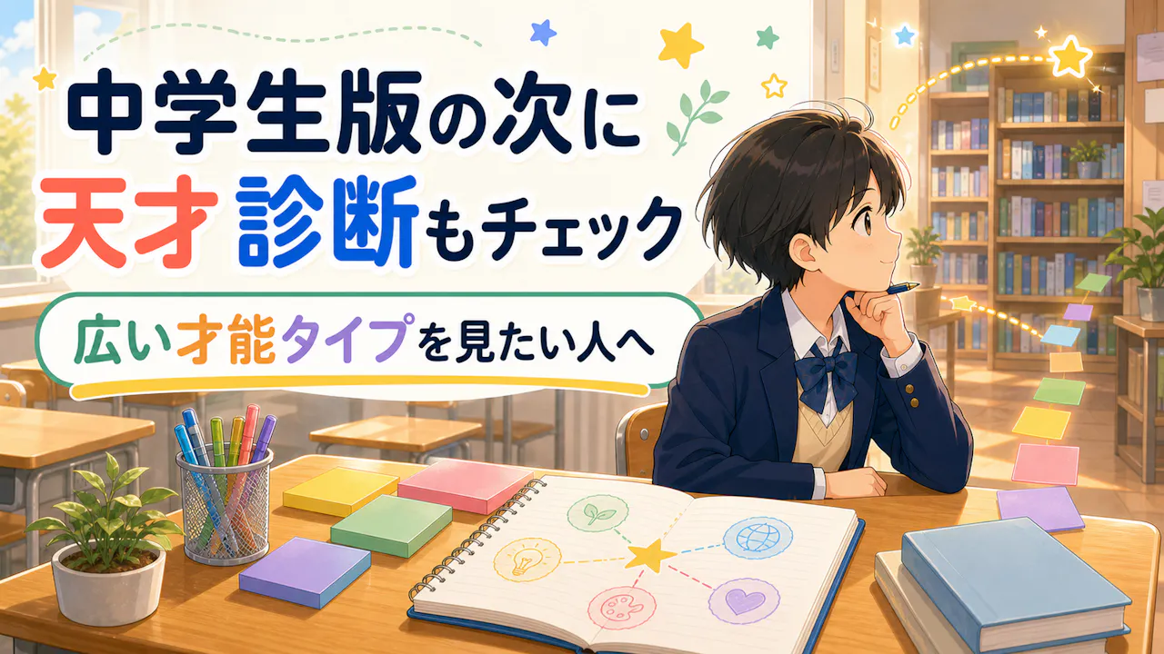 親記事「天才 診断」もチェック