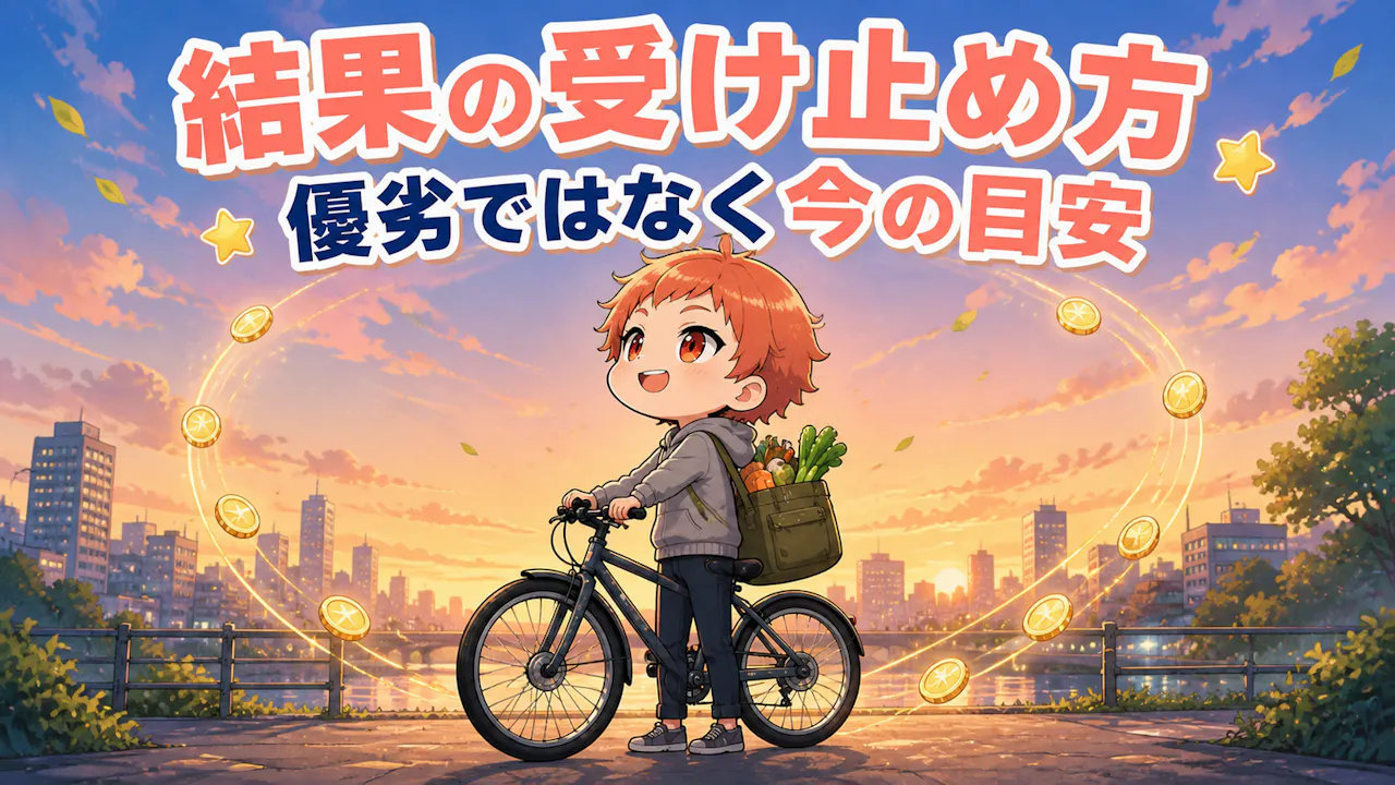 結果を気持ちよく使うヒント