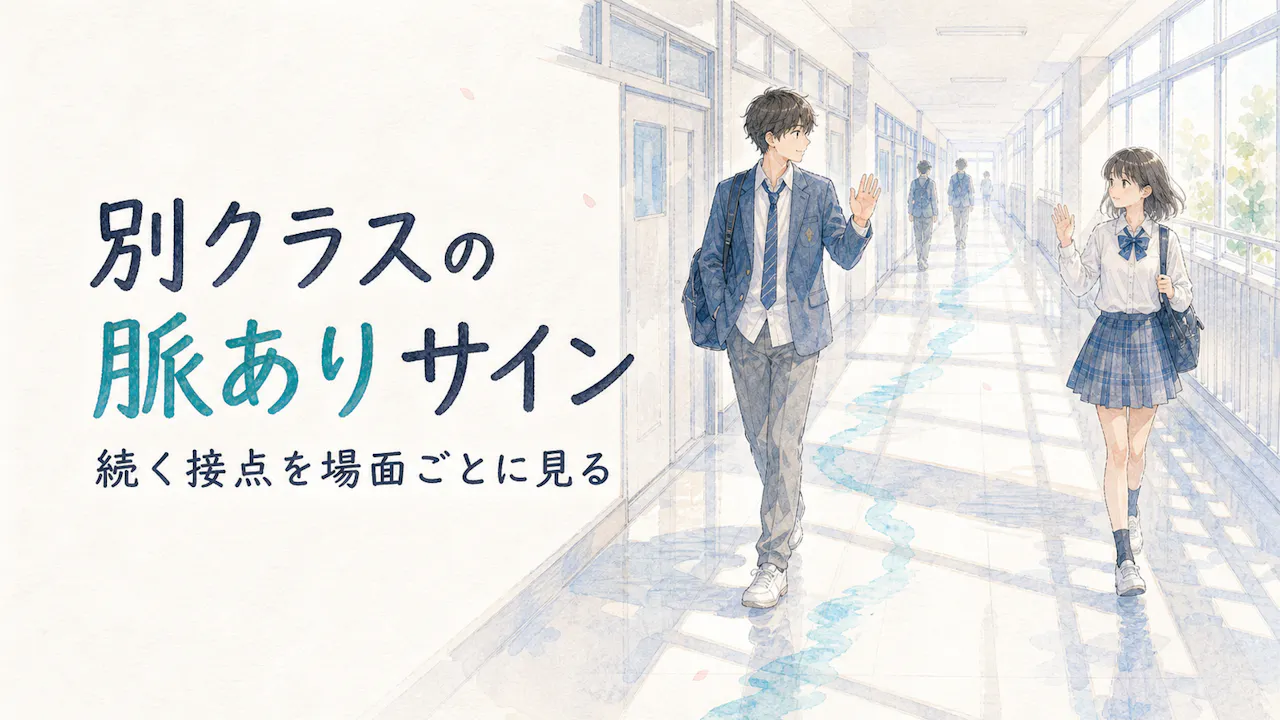 別クラスの脈ありサインを見るポイント