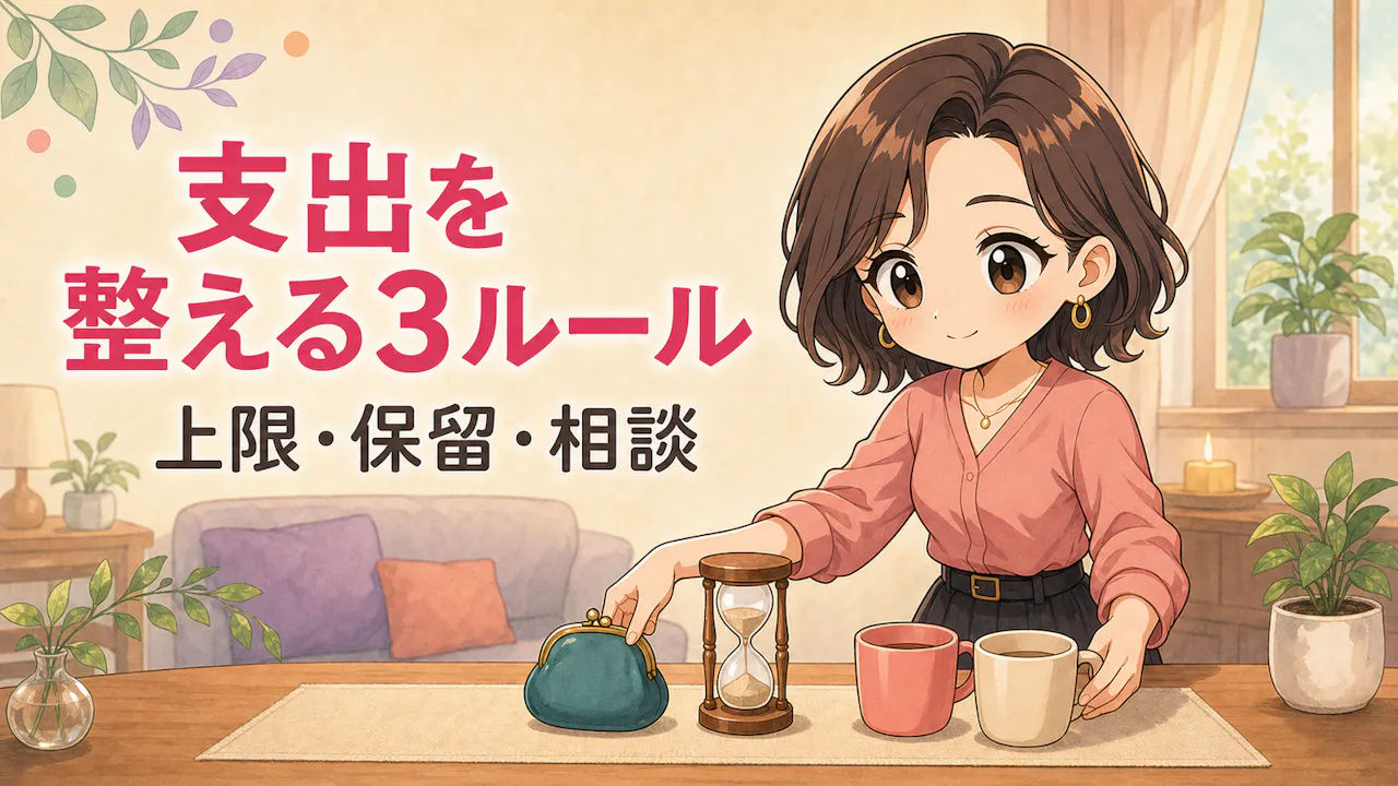 貢ぎ癖度を整える3つのルール