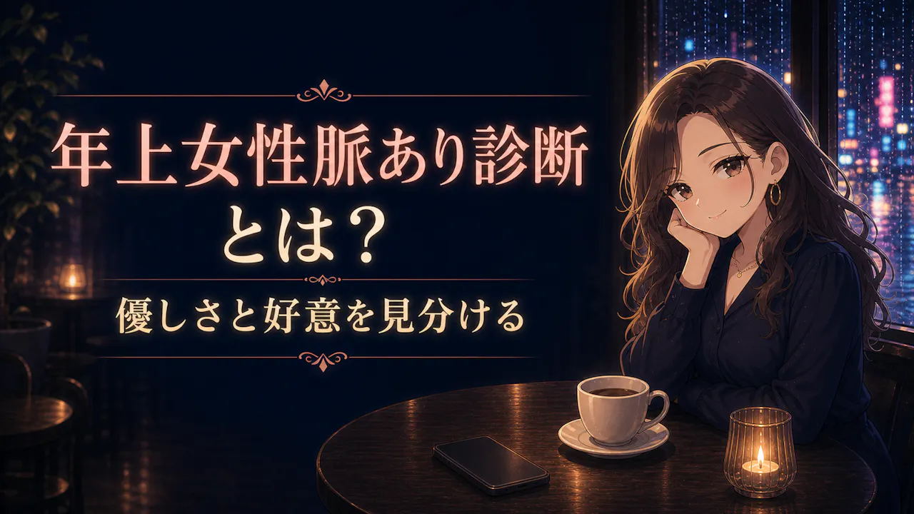 年上女性脈あり診断とは？