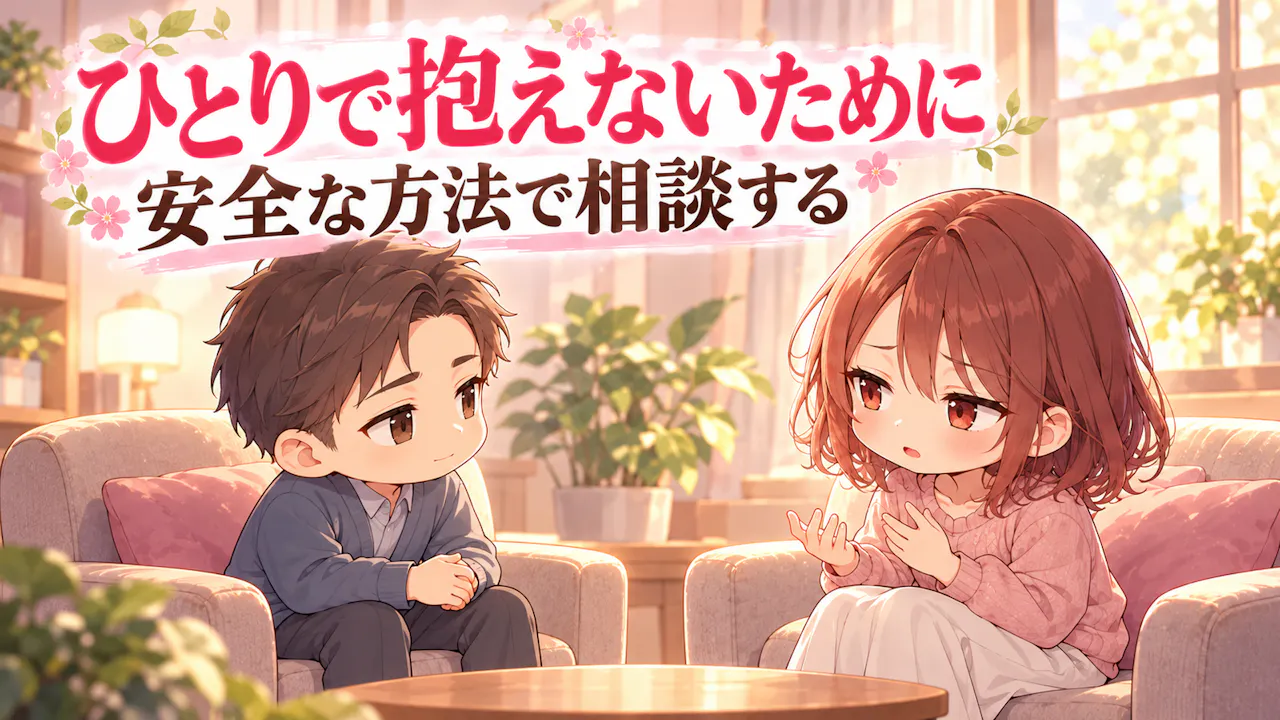 怖さやつらさがあるときの相談先