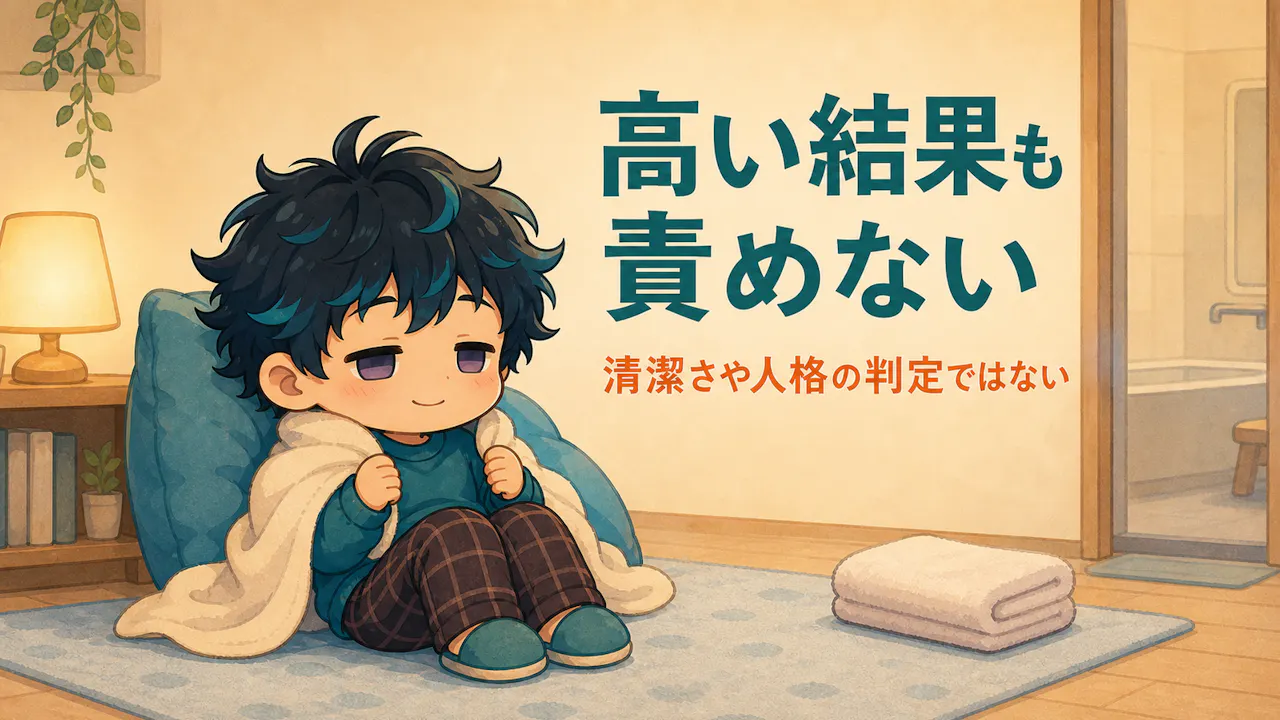 結果が高くても自分を責めないで