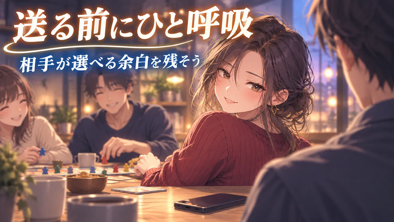 結果を交流の見直しに使うには