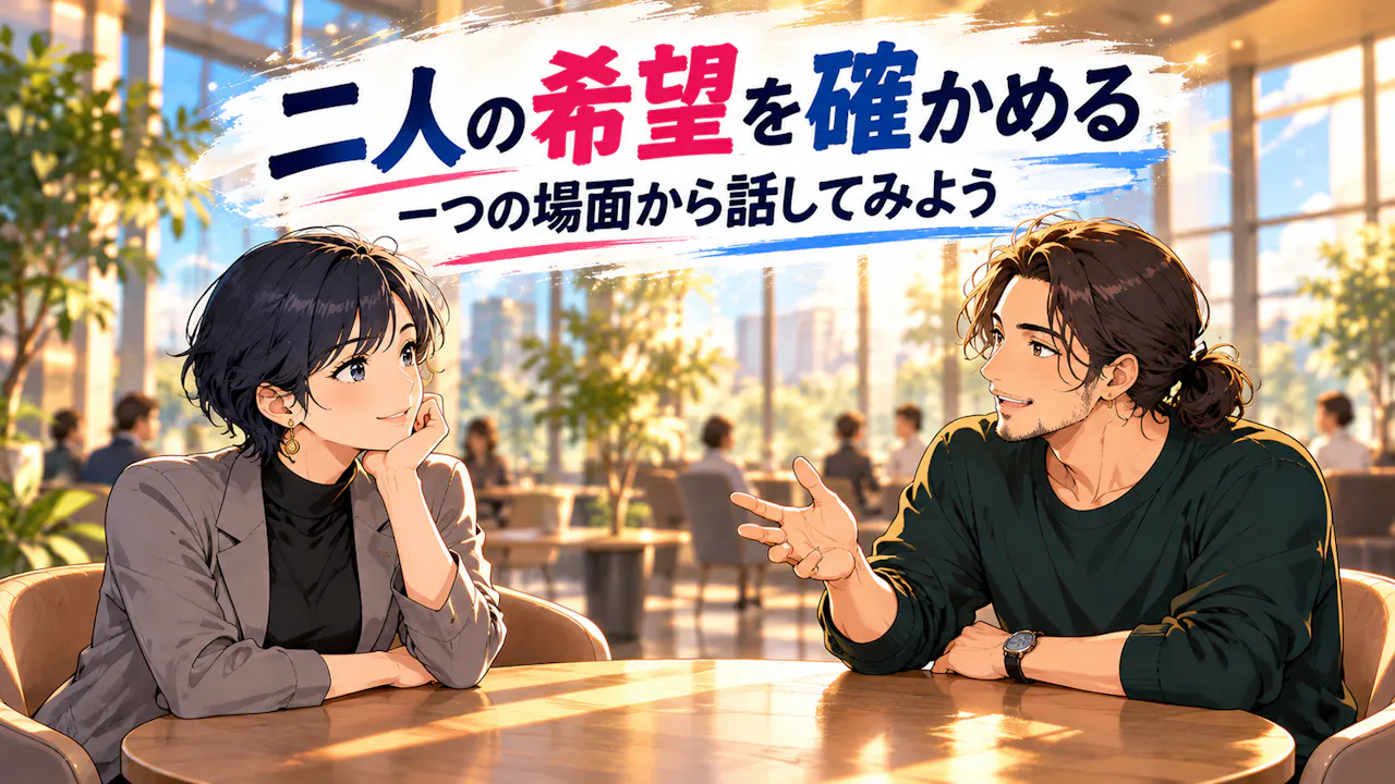 二人に合う距離感の確かめ方