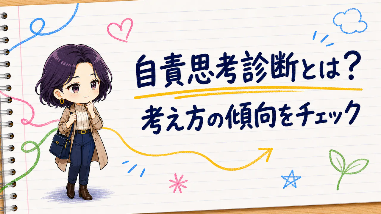 自分を責めやすい考え方とは？