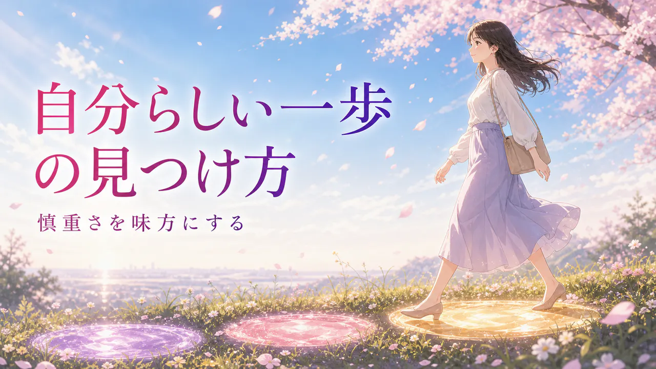 奥手な自分と向き合うコツ