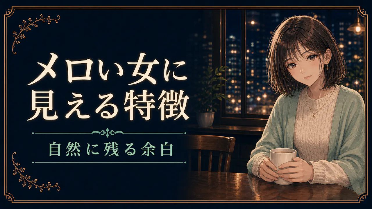 メロい女に見える人の特徴