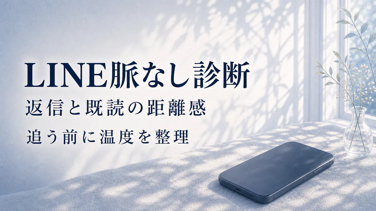LINE脈なし診断とは？