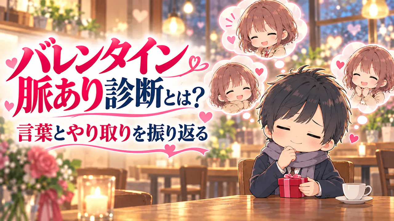 バレンタイン脈あり診断とは？