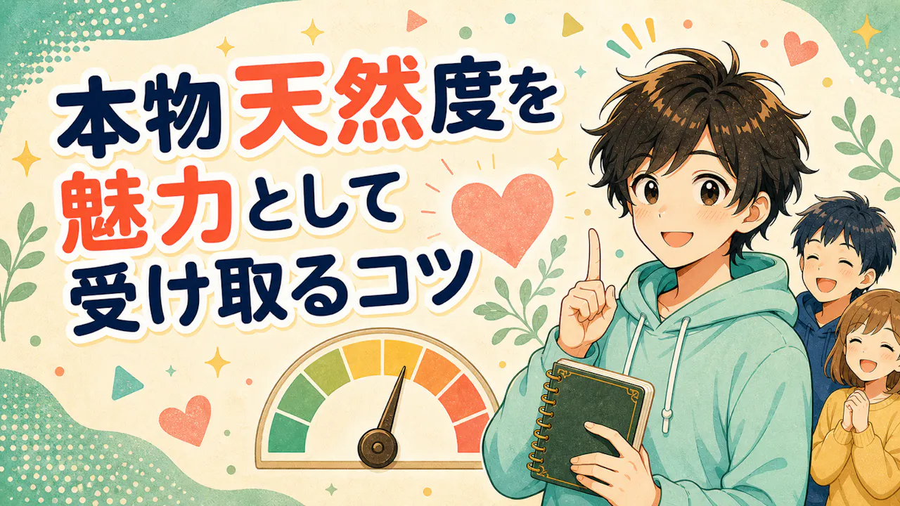 本物天然度を魅力として受け取るコツ