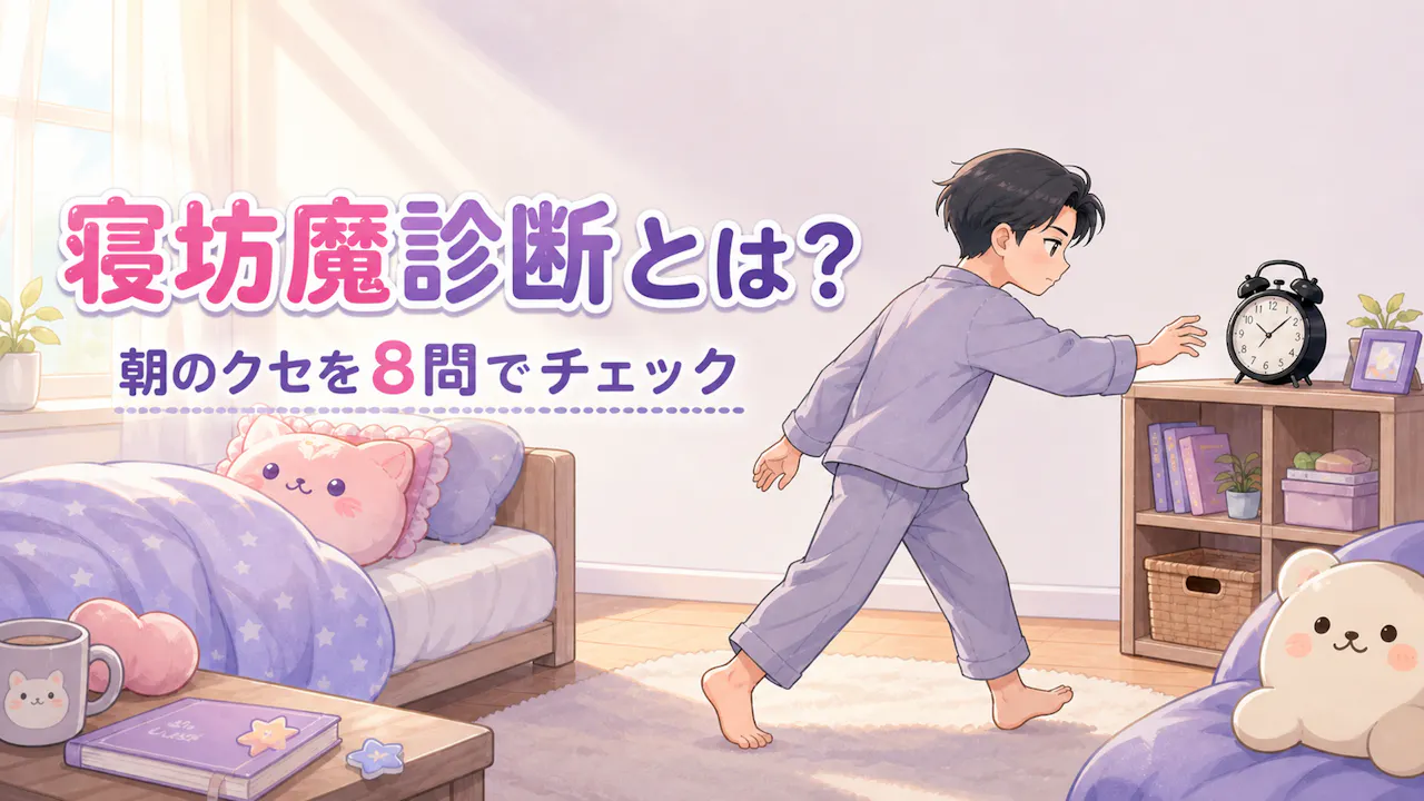 寝坊魔診断とは？