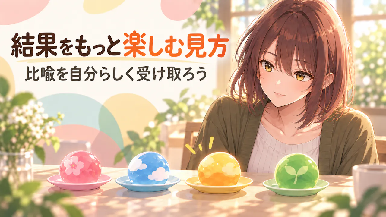 結果をもっと楽しむ見方