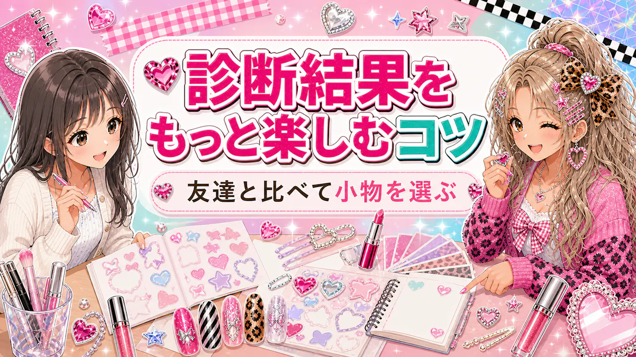 診断結果をもっと楽しむコツ