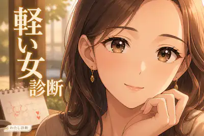 【軽い女診断】あなたの軽く見られやすさは何％？