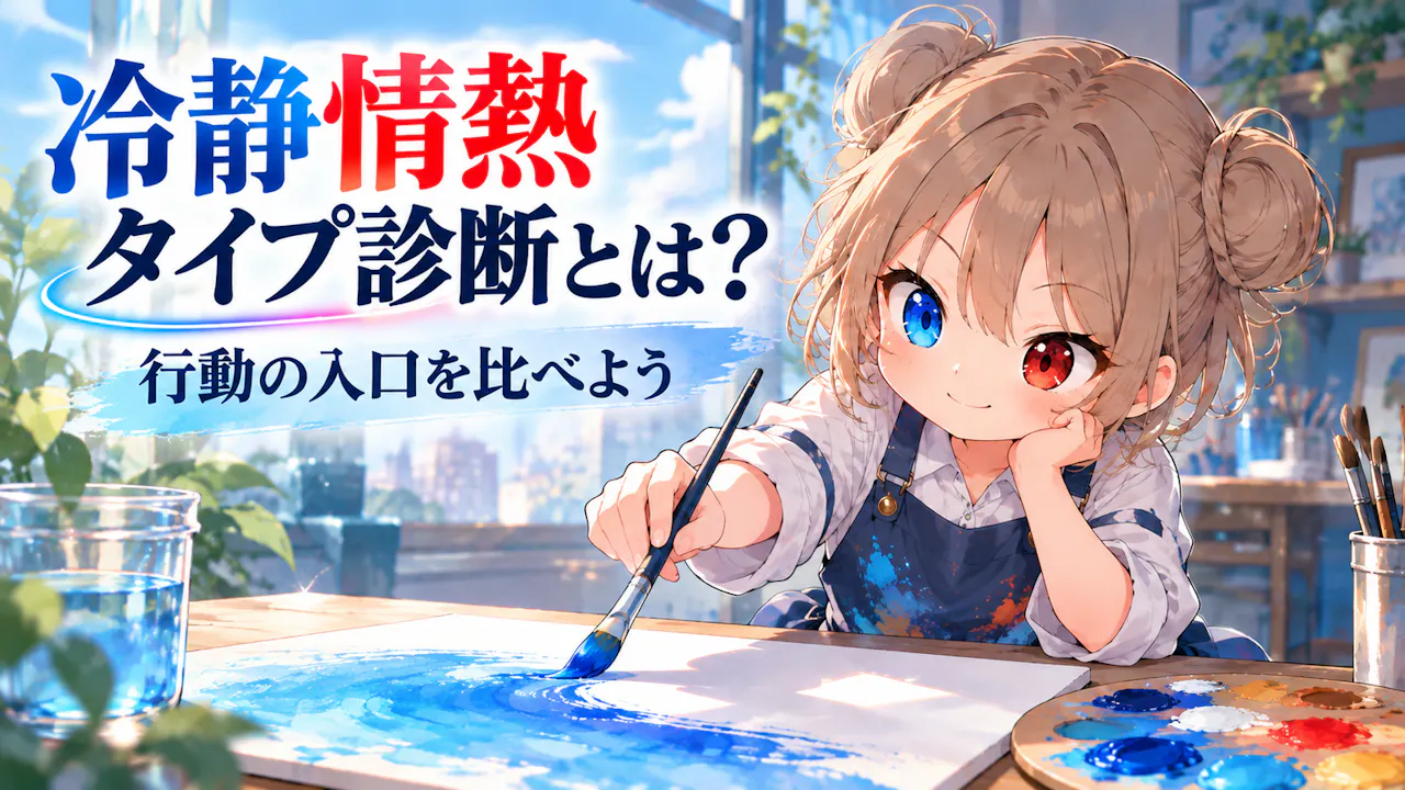 冷静情熱タイプ診断とは？