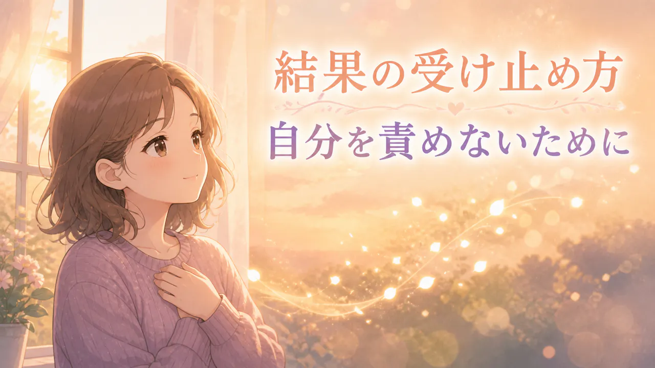 結果は、関係を整えるヒントとして使う