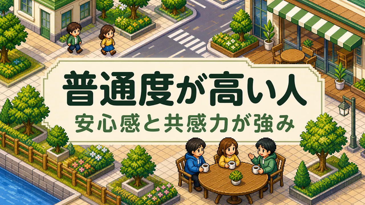普通度が高い人の特徴