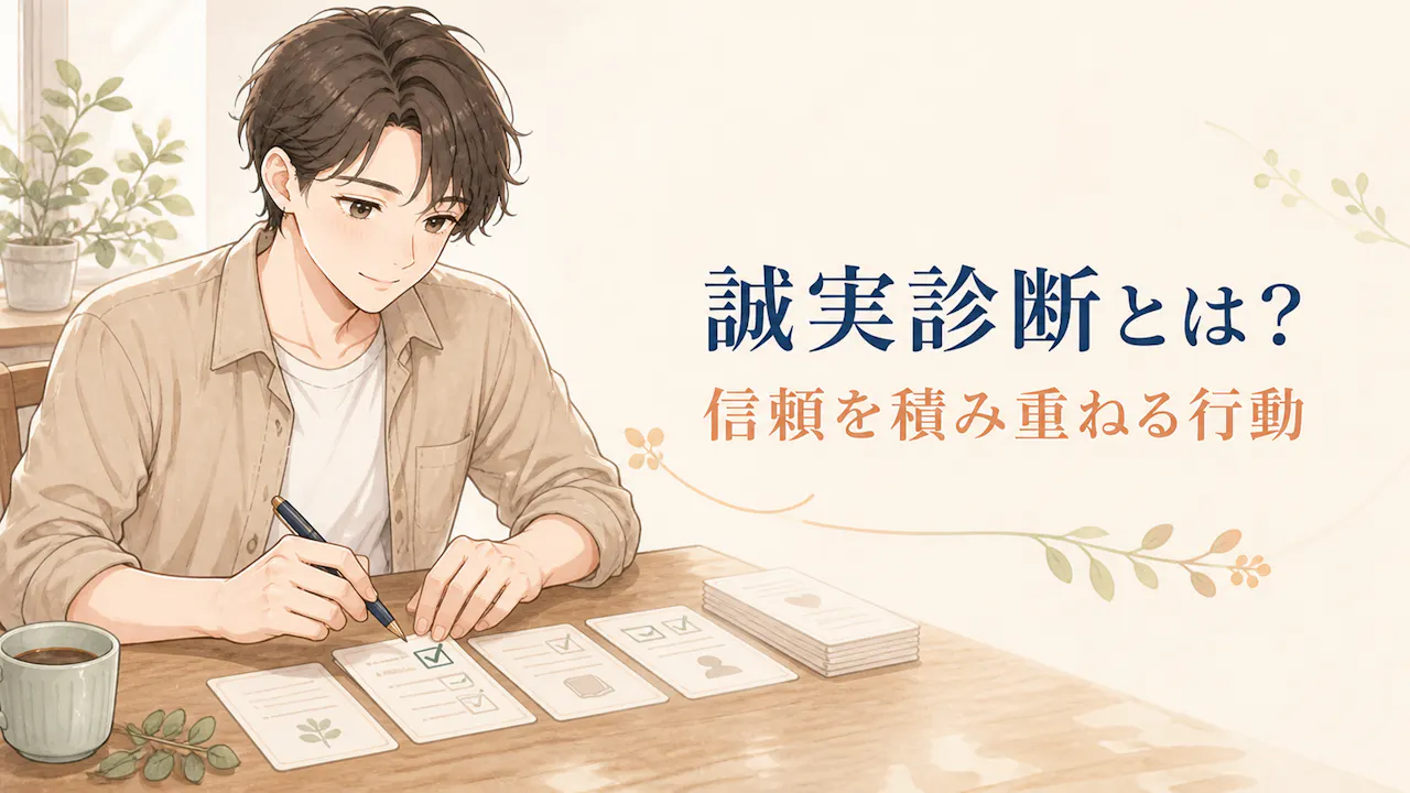 誠実診断とは？