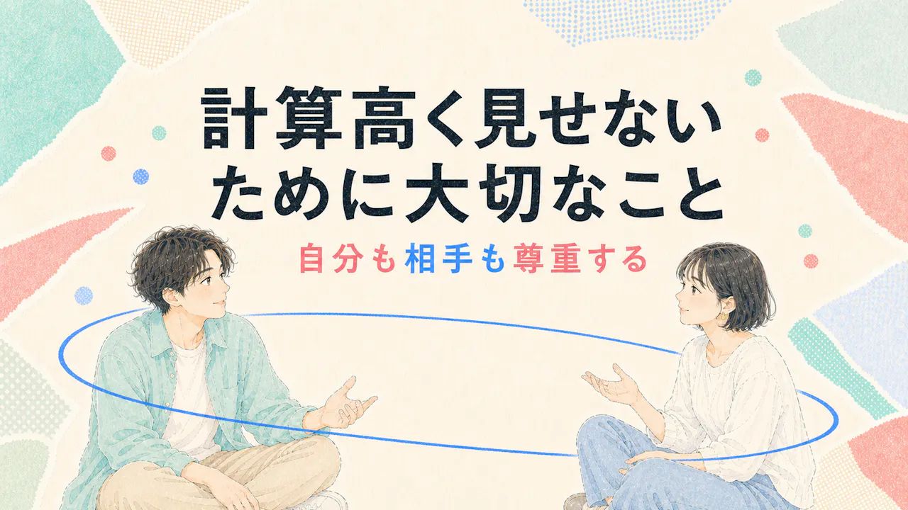 計算高く見せないために大切なこと