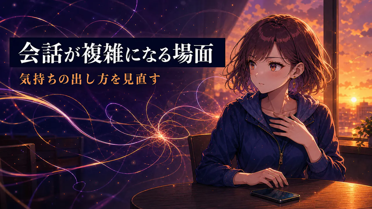 会話が複雑になりやすい4つの場面