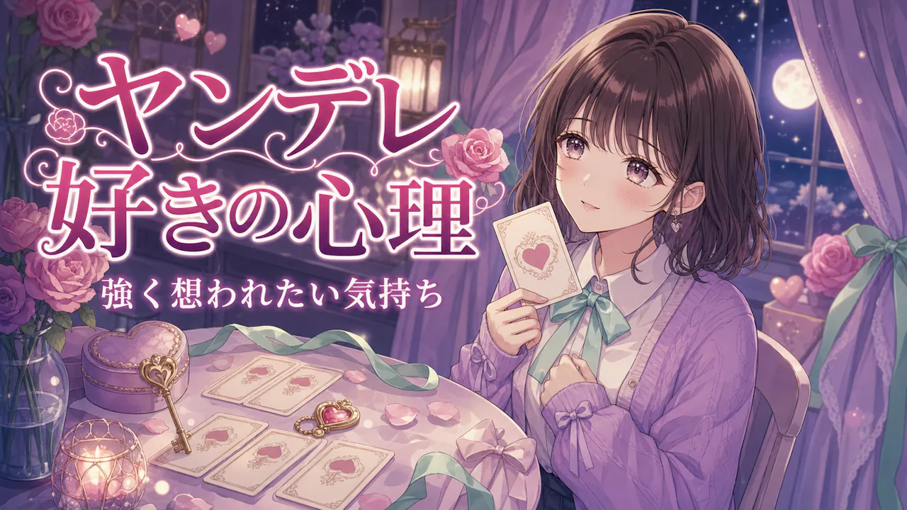 ヤンデレが好きな人の心理