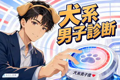【犬系男子診断】あなたの犬系男子度は何％？