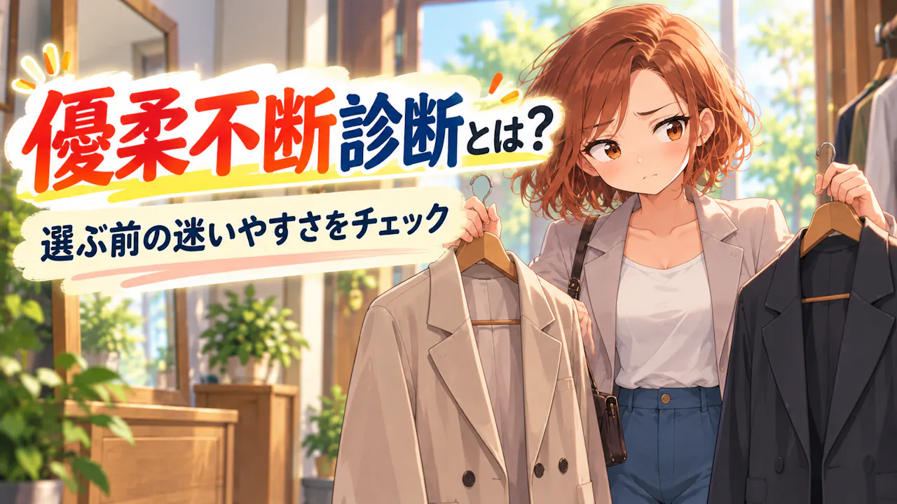 優柔不断診断とは？