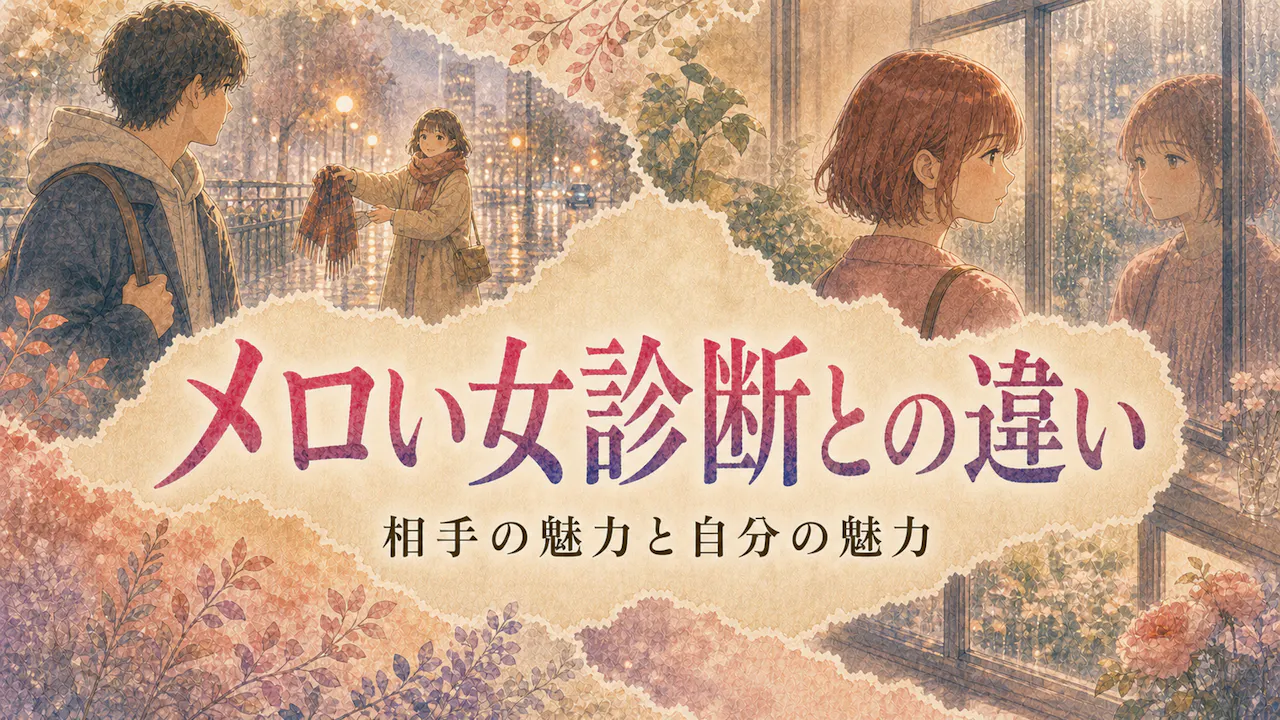 メロい女診断との違い