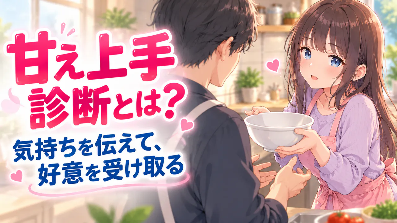 甘え上手診断とは？