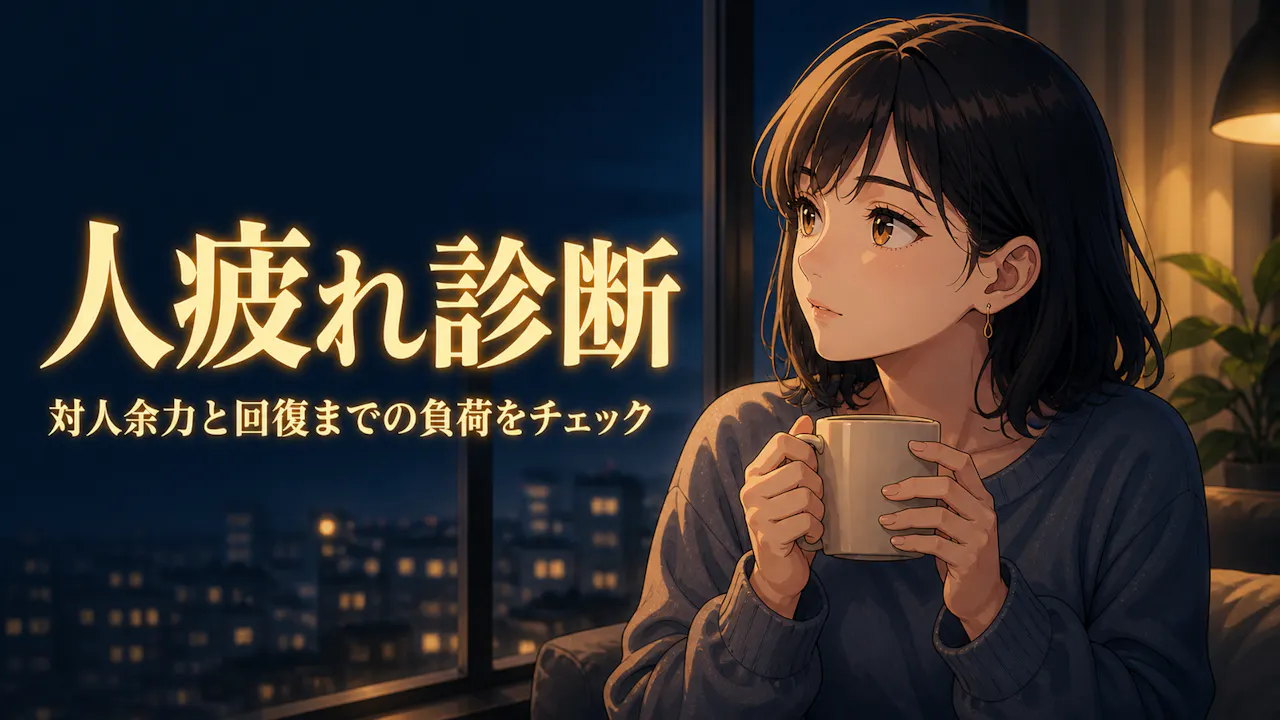人疲れ診断とは？
