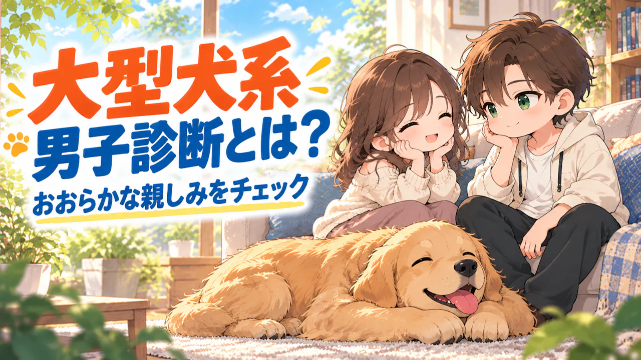 大型犬系男子診断とは？