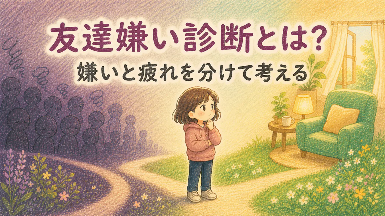 友達嫌い診断とは？