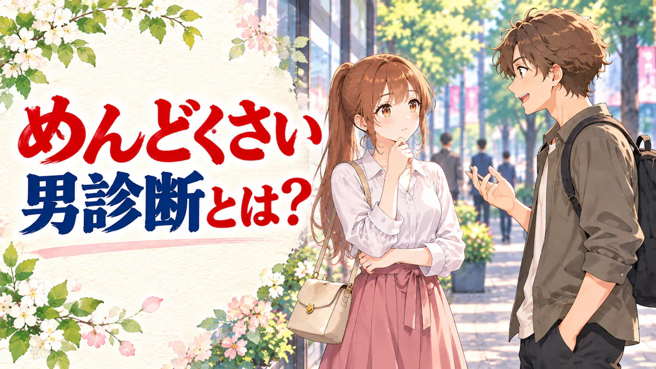 めんどくさい男診断とは？