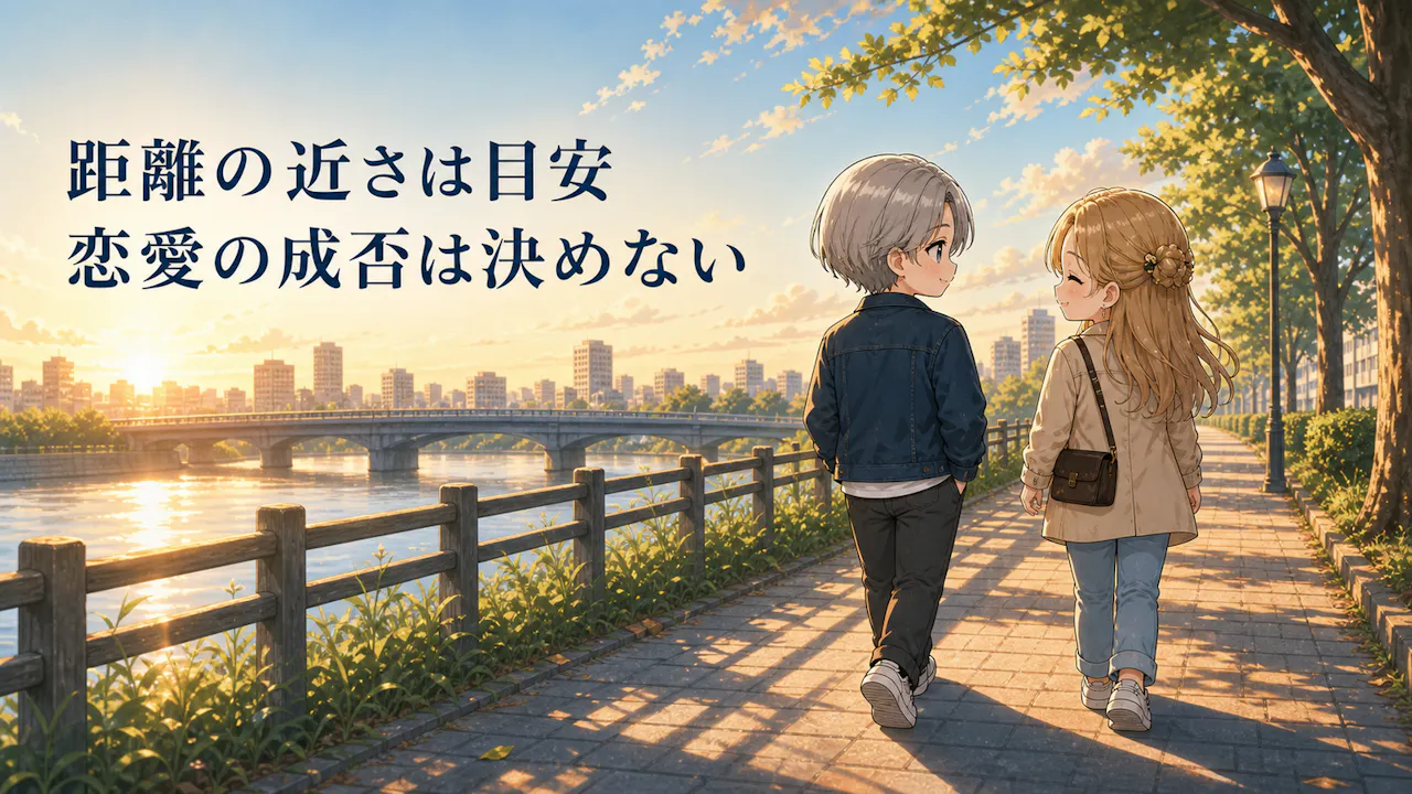距離の近さをフランクに受け取るコツ