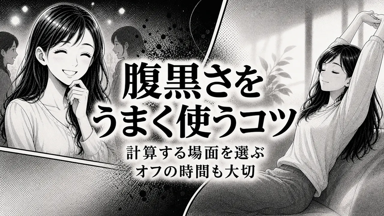 腹黒さをうまく使うコツ