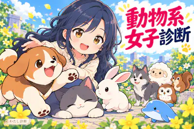 【動物系女子診断】あなたは何系？恋愛と友達付き合いから8タイプ