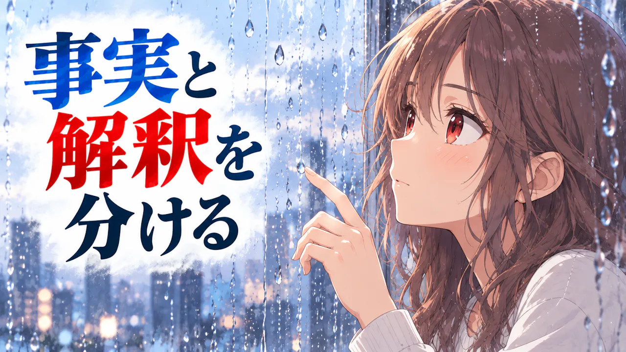 受け止め方を整理する小さなヒント